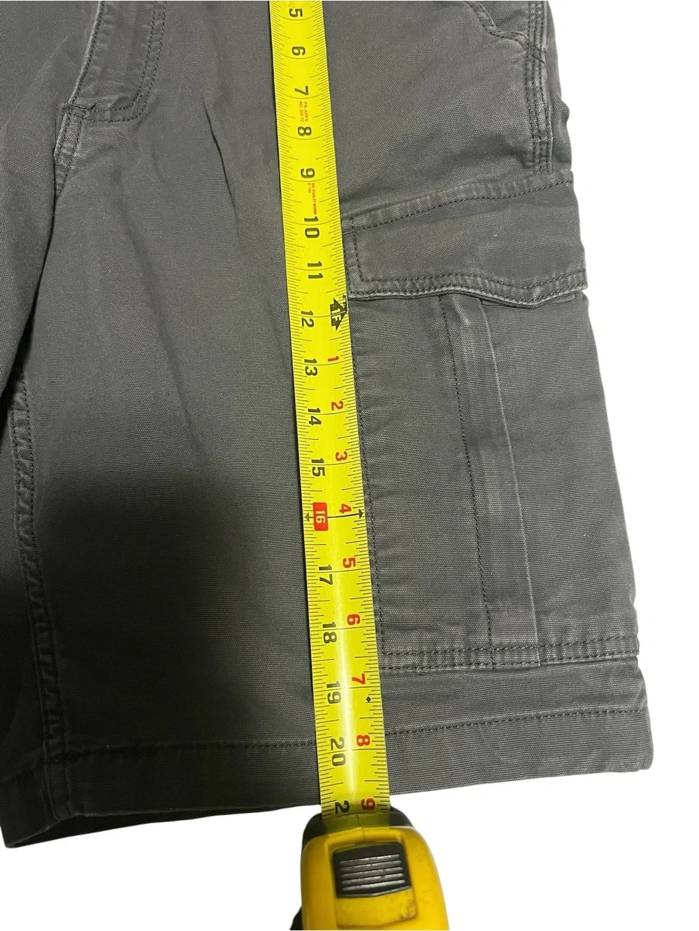 Carhartt Men's Rugged Flex , Relaxed Fit Gray Cargo Shorts